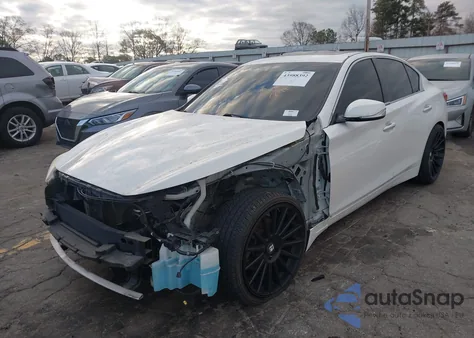 2014 Infiniti Q50 Premium z USA, uszkodzony, nr VIN JN1BV7AP7EM690704